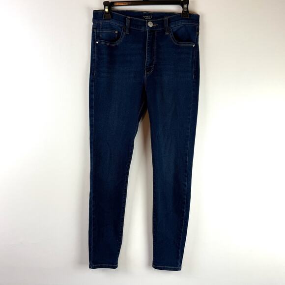 CURVE Appeal Jeans Women 6/28 Dark Blue Straight Leg - Picture 1 of 11